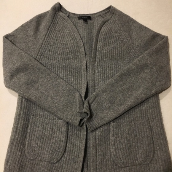 J. Crew M gray sweater - Picture 3 of 5